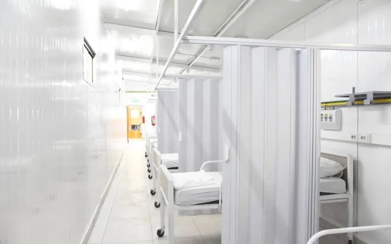 Área ampliada del hospital Regional de Encarnación.    Se estudia el origen de los contagios, no se descarta   asintomáticos.