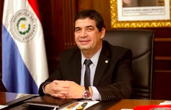 Vicepresidente de la Republica del Paraguay Hugo Velázquez ratifica que buscará cambiar el estatuto del Partido Colorado para que su compañero o compañera de fórmula sea alguien que no pertenezca a su agrupación política.