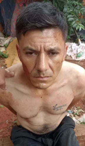Alejandro Fabale Baldín, sospechoso de asesinar a Estela Mary Agüero (58), despensera de Zeballos Cué, el pasado 16 de noviembre.