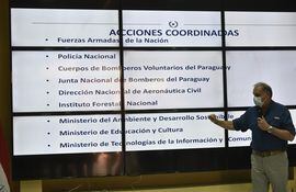 Para Joaquín Roa, ministro de la SEN, se deben actualizar ciertas normas ambientales que podrían frenar la ola de incendios.