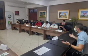 La Red Departamental de Industria y Comercio fue creada durante un encuentro en la Gobernación del Alto Paraná.