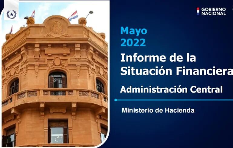Informe presentado este lunes por el Ministerio de Hacienda.