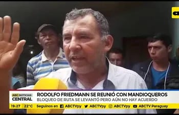 Rodolfo Friedmann se reunió con mandioqueros