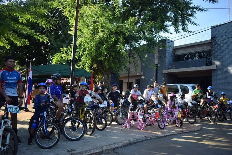 La segunda edición de ciclismo se realizó en este municipio en el marco de la fiesta patronal y fundacional de Ybycuí.