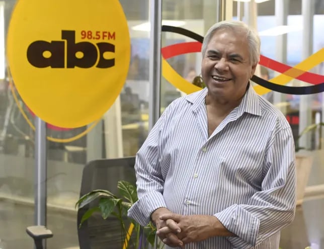 Ángel “Pato” García visitó ayer la redacción de ABC  para contar sobre el reconocimiento.