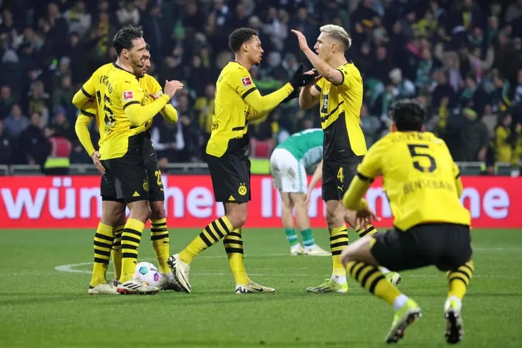 El Dortmund consiguió una victoria en la Bundesliga
