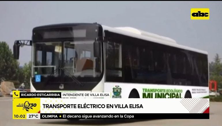 Villa Elisa: en tres meses entrarán en funcionamiento los buses eléctricos.