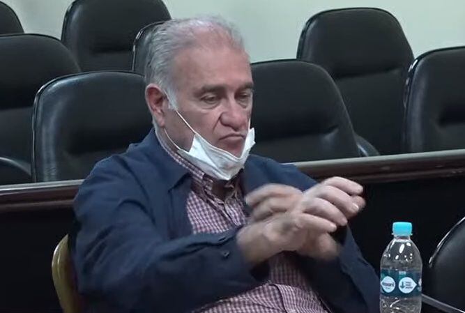 Ramón González Daher en el juicio oral que fue condenado por usura y otros delitos, en diciembre del año pasado.