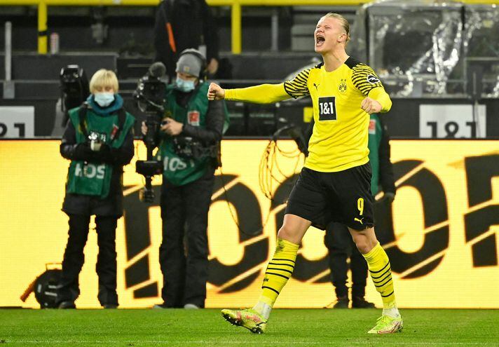 Erling Haaland, el goleador del Borussia Dortmund.