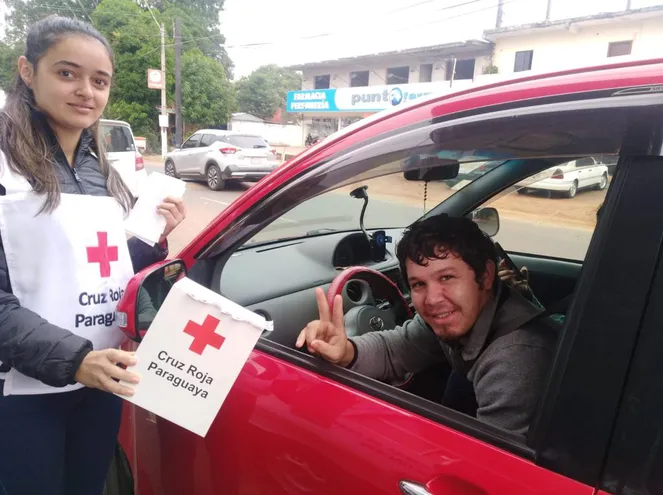 La Cruz Roja Paraguaya se moviliza para su colecta anual.