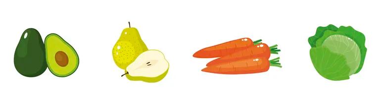 Adivinanzas sobre frutas, verduras y hortalizas.