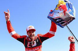 Sam Sunderland ganó por segunda vez el Dakar en motos.