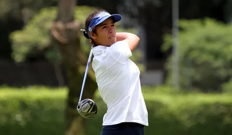 Sofía García, una de las paraguayas en el tramo final con miras a la LPGA Tour 2022 de EE.UU.