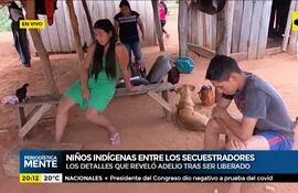 Dos niños indígenas entre los secuestradores de Adelio y Óscar