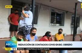 Hospital de Barrio Obrero: Reducen los contagios por covid-19