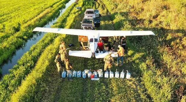 Cinco capturados con cocaína en pista clandestina de Misiones