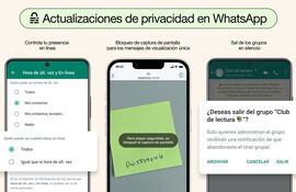 WhatsApp presenta nuevas funcionalidades enfocadas a la seguridad en la aplicación.