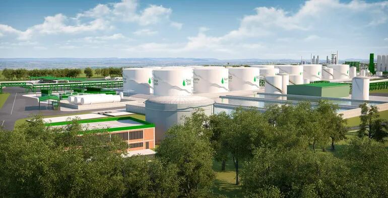 El complejo industrial de biocombustibles a instalarse en Villeta tendrá un área de 484 hectáreas, predio que era el expresidente Luis Ángel González Macchi.