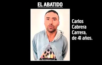 Carlos Cabrera Carrera, abatido por la Policía en Puerto Irala.