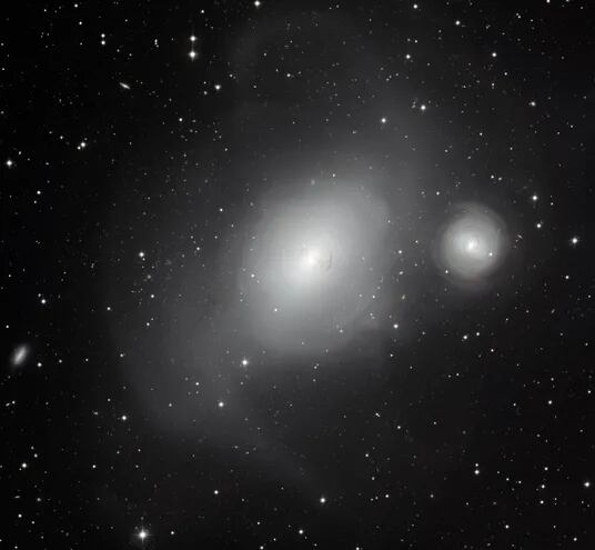 Fotografía del Observatorio Europeo Austral. Completan el mayor catálogo de clasificación morfológica de galaxias  existe.