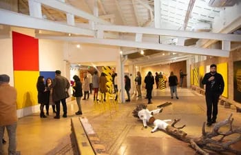 La exposición "Ahora o nunca" fue montada en la Fundación Texo e inaugurada en agosto del año pasado.
