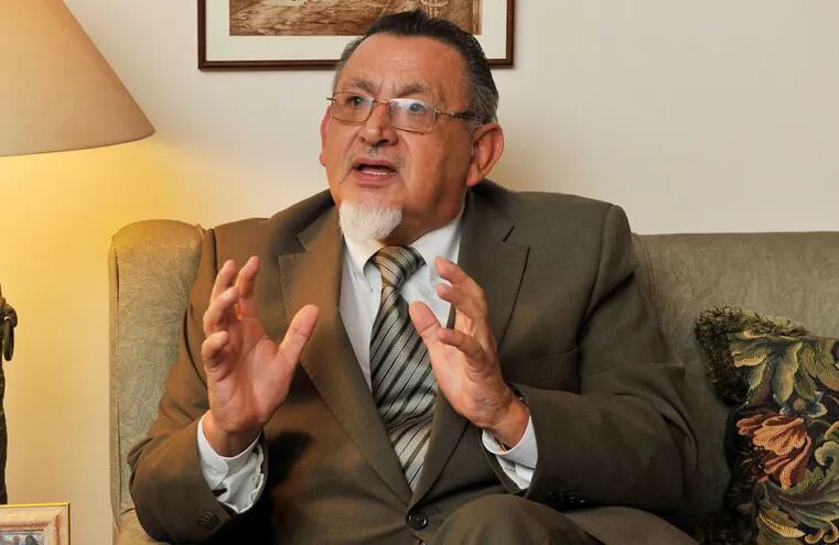 Dr. Tadeo Zarratea Dávalos, exjuez que presentó su renuncia a las elecciones de abogados para el Consejo de la Magistratura.