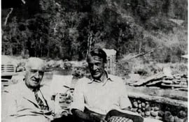 "Siempre he preferido ser razonable a tener razón". José Ortega y Gasset y Gary Cooper, Aspen, 1949 (Fundación Ortega y Gasset – Gregorio Marañón)