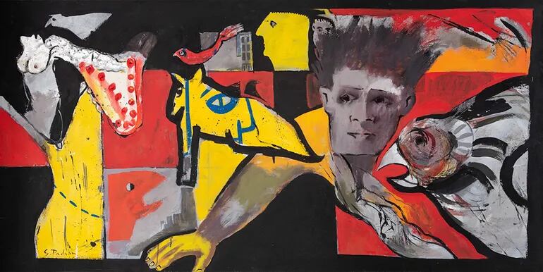 Obra de Gilberto Padrón que se podrá encontrar en el marco de la muestra "Casa Abierta" de la galería Exaedro.