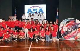 Los organizadores del Intercolegial ASA 2023.