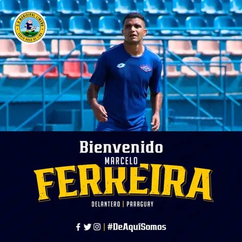 Marcelo Ferreira es nuevo jugador del Municipal Limeño.