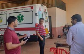 Por falta de pago, secuestraron la ambulancia propiedad de la Municipalidad de Maracaná