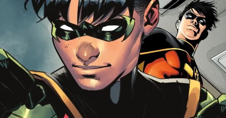Robin en "Batman: Urban Legends", un nuevo cómic de DC en el que trabajaron los españoles Belén Ortega y Alejandro Sánchez.