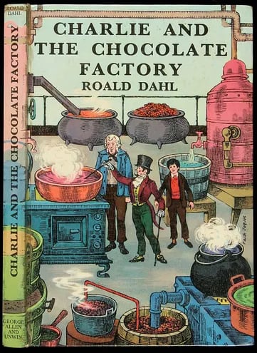 Roald Dahl, "Charlie and the Chocolate Factory", Londres, 1967.