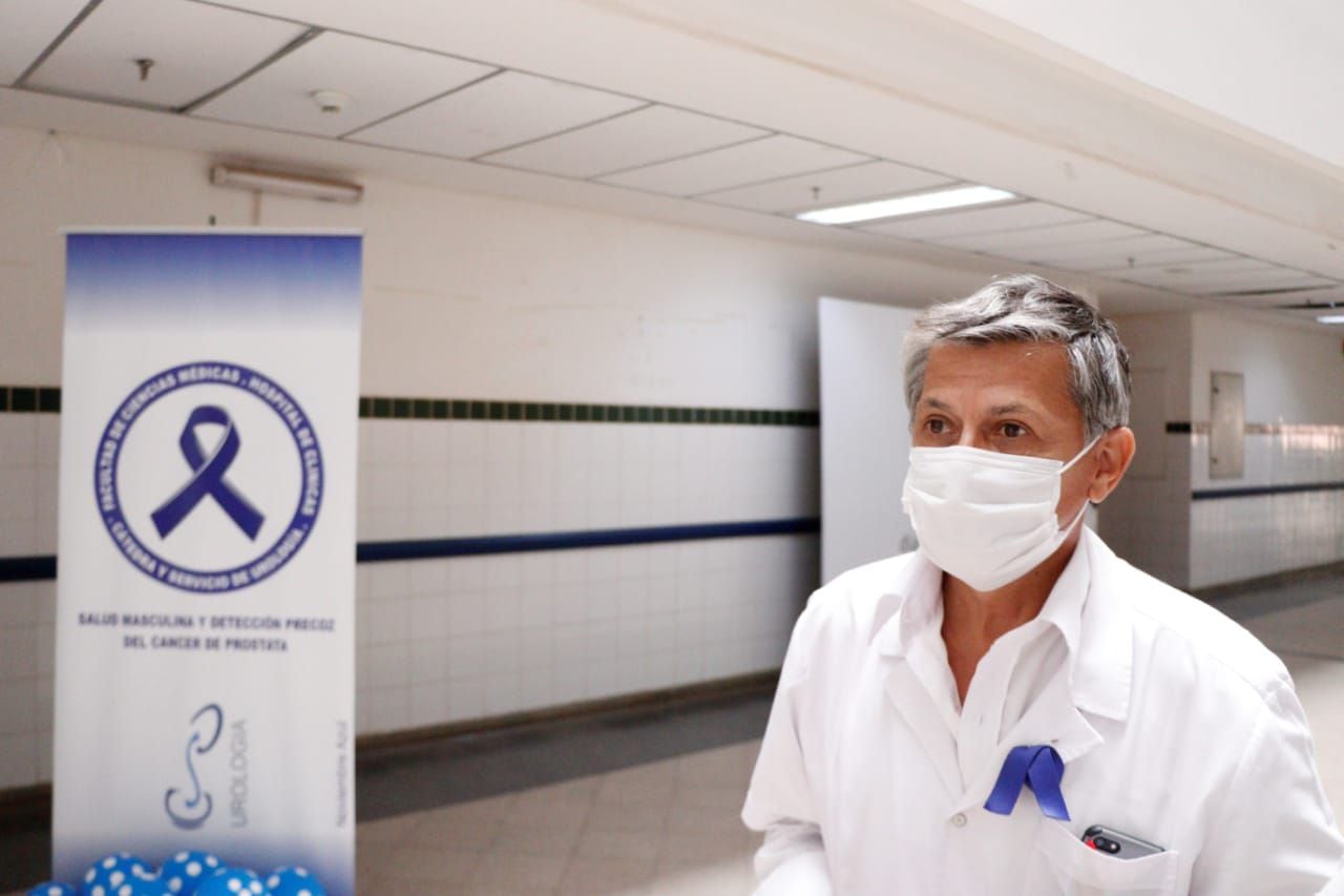 Dr. Julio Cesar Recalde, Jefe de la Cátedra y Servicio de Urología del Hospital de Clínicas.