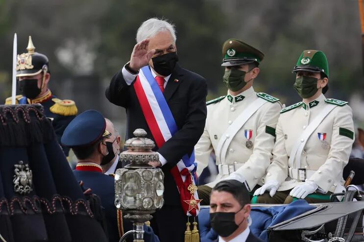 El sucesor del actual presidente de Chile, Sebastián Piñera (c), se votará el 21 de noviembre.
