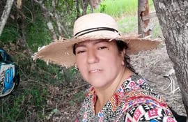 Alicia Amarilla, dirigenta de Conamuri quienes empezaron desde hace algunos años procesos de formación agroecológica.