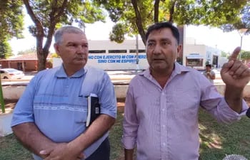Pastores Brígido Enciso y Luis Gilberto Cañete de Curuguaty, pidieron que se investigue a la APEP.