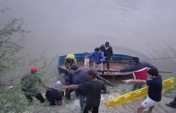 familia ahogada en el río Piribebuy