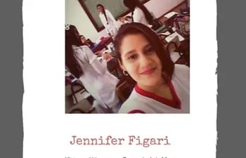 Jennifer Carolina Figari Figari, está desaparecida desde el pasado miércoles.