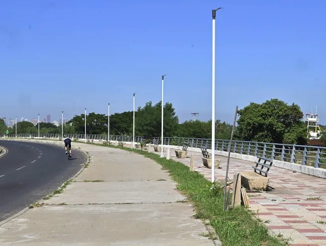 Imagen de archivo. Costanera Norte de Asunción.