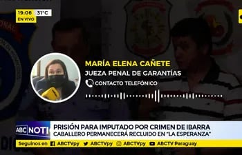Prisión para imputado por crimen de Ibarra