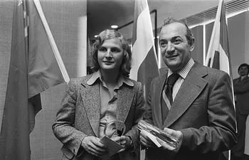 Anthony Miles y Viktor Korchnoi, vencedores en Ámsterdam IBM 1976