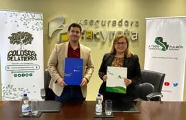 Acuerdo firmado entre Aseguradora Yacyreta y A Todo Pulmón.