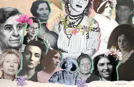 Afiche la propuesta feminista de contar la historia y rescatar las luchas de las mujeres.