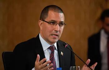 Jorge Arreaza, ministro de Relaciones Exteriores de Venezuela.