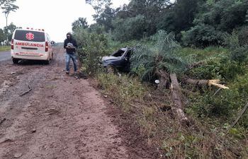Accidente fatal en ruta San Estanislao-Unión.