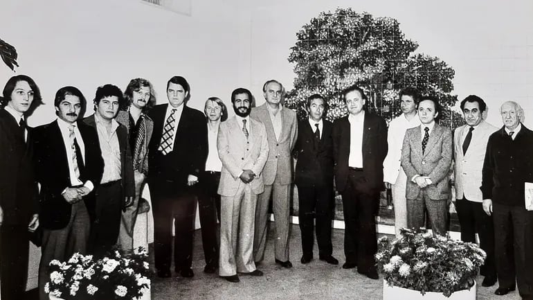 Participantes del II Torneo Clarín 1979 (Foto, Z. Franco y Clarín).