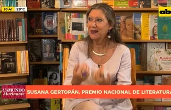 Premio Nacional de Literatura para Susana Gertopán