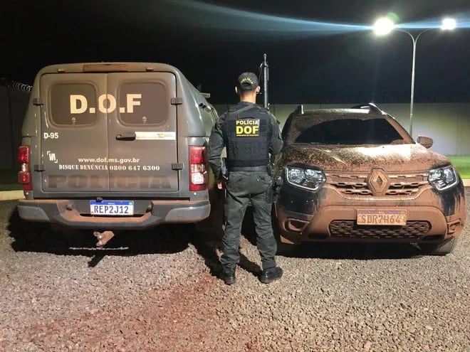 Vehículo incautado había sido denunciado como robado en Nova Iguaçu (Río de Janeiro)