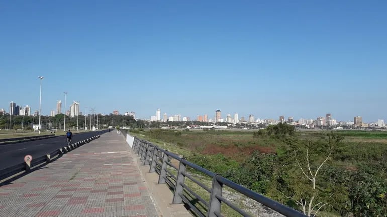 Costanera de Asunción.
